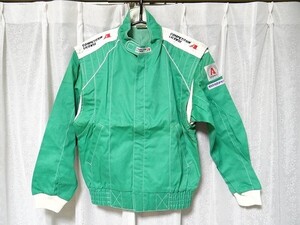 新品 80年代 ビンテージ COMPETITION LICENSE A NOMEX レーシングジャケット レーシングスーツ Lサイズ 旧車 土屋圭一 整備 レトロ 当時物