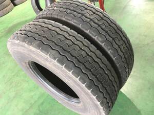 s140-4-2 ☆315/80R22.5 BS M810 中古2本♪ 残溝13ｍｍ 2021年製 ブリヂストン♪ k200