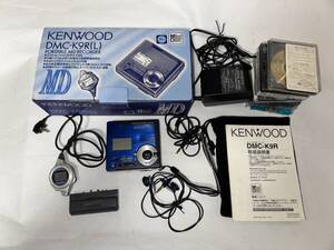 KENWOOD ポータブルMDレコーダー DMC-K9R(L) 説明書・箱・一式・MD10枚付き