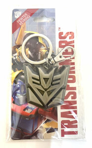 Transformers (トランスフォーマー) Decepticon (ディセプティコン ) Logo Pewter Key Ring メタルキーホルダー