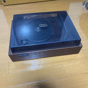 ビンテージ　 SONYターンテーブル レコードプレーヤー　 オーディオ機器　レーコード　昭和レトロ　ps-100 