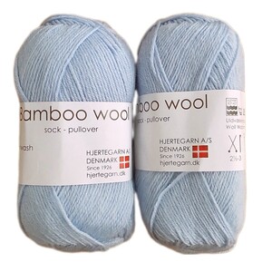 HJERTEGARN Bamboo Wool ソックヤーン