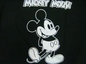 Disneyミッキーmastermindマスターマインドジャパン　ホログラムラメ ダメージ ミッキー　Tシャツ