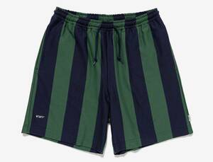 WTAPS WUS 03 / SHORTS / COTTON. SIGN GREEN size/XL X-LARGE ダブルタップス FPAR DESCENDANT ディセンダント NEIGHBORHOOD