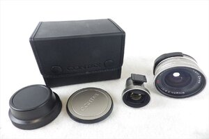 ☆ 1円スタート ☆ CONTAX コンタックス レンズ Carl Zeiss Biogon 2.8/21 T* 中古 現状品 241206B5633