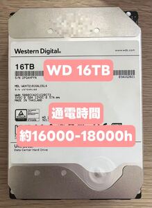 [4個セット]大容量HDD WD 16TB HDD HC550 3.5インチ 7200rpm NAS データバックアップ CMR 10,000円クーポンをご利用ください！！