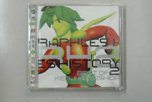 超希少　帯付き　中古品 CD RAPHLES HISTORY 林田健司『BEST OF KENNJI HAYASIDA』DISK1枚 全1５曲　ＳＭＡＰの楽曲プロデューサー