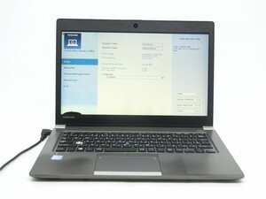 中古ノートパソコンノートPC　TOSHIBA　R63/A　Core i5　6300U　2GB　　BIOSまで表示 　液晶割れ　 ジャンク品　送料無料　