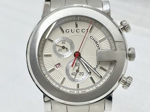 期間限定セール グッチ GUCCI 【美品】 G-クロノ メンズ クォーツ 腕時計 ホワイト/シルバー YA101361