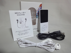 MP3 Music Player：ミュージックプレイヤー（2GB）＋本体ケース（未使用）【保管品：中古（未使用に近い良品）】