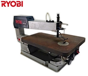 RYOBI　リョービ　糸ノコ盤　TF-45　フトコロ400mm / 刃カバー欠品 / 電動 糸鋸 糸のこ