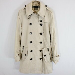 SALE// BURBERRY バーバリー トレンチ コート フォーマル チンストラップ ベージュ (レディース 8) N9908