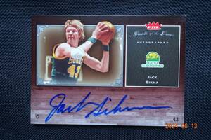 Jack Sikma 2005-06 Fleer Great of the Game Autographs