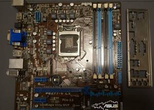 【動作確認済】ASUS P8Z77-V LX LGA1155 ATXマザーボード IOパネル付属