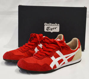 美品！Onitsuka Tiger オニツカタイガー SERRANO セラーノ レッド 25cm