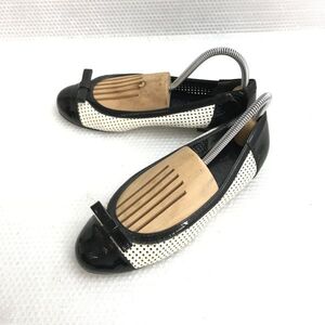 日本製★Diana/ダイアナ★パンプス【size:22.0/black×white/黒×白】メッシュ/pumps/Shoes/high heels◆H-095