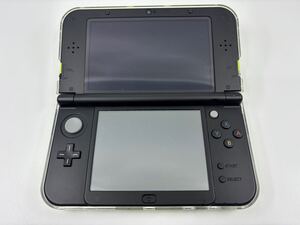 NEWニンテンドー3DSLL 本体 ライムグリーン RED-001 任天堂 3DS LL ソフト付　動作未確認　ジャンク