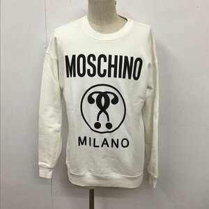 MOSCHINO 表記無し モスキーノ トレーナー 長袖 192Z A17045227 スウェット ダブル クエスチョンマーク Sweat Sweatshirt 10111849