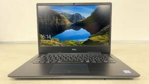 中古ノートパソコン★Windows10★DELL Core i5-8265U/@1.80GHz/8GB/SSD 120GB/14インチ以上★