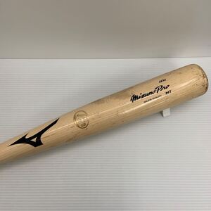 B-6275 阪神タイガース 原口文仁選手 ミズノ MIZUNO硬式 86cm 木製 バット 野球 NPB 中古