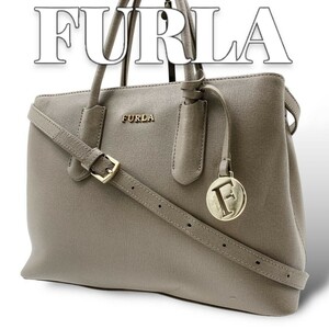 美品 FURLA 2wayバッグ袋付き レディース 8136