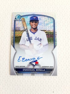 2023 Bowman Chrome Enmanuel Bonilla Auto