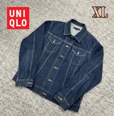 UNIQLOレディース　デニムジャケット（ブルー）XL  （311-182575）