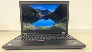 中古ノートパソコン★Windows10★Lenovo ThinkPad Core i5-6200U/@2.40GHz/4GB/HDD 320GB/15インチ以上★