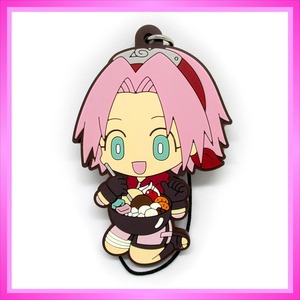 NARUTO ナルト 疾風伝 ラバーストラップコレクション ◆ 春野サクラ ／ 1点 美品