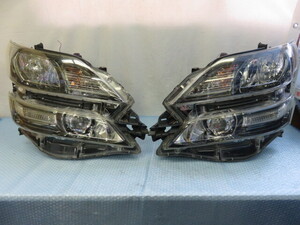 STD2652 点灯OK ヴェルファイア20系前期 AFS付 ヘッドライト/HID ヘッドランプ/ICHIKOH58-24 HCHR-694/ANH20W ANH25W GGH20W GGH25W