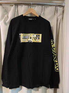 X-LARGE エクストララージ XLARGE L/S TEE FU YOU 黒 M 最新人気品　値下げしました！送料込