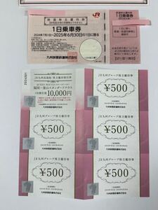 JR九州 九州旅客鉄道 高速船 有効期限2025,6.30迄 株主優待