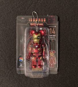 Happyくじ BE@RBRICK アイアンマン ベアブリック賞14 IRON MAN Mark50 [Battle Damaged Ver.]