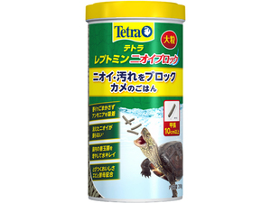 ●　レプトミンニオイブロック大粒200g　テトラ(Tetra)　水棲カメ用浮上性フード　新品　消費税0円　●