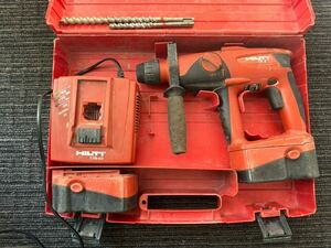 HILTI ヒルティ 充電式　ハンマードリル TE2-A 充電器　バッテリー 2個　動作確認済