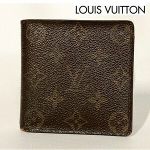 【中古】LOUISVUITTON ルイ・ヴィトン モノグラム 二つ折り財布 CT0031 ポルトビエカルトクレディモネ