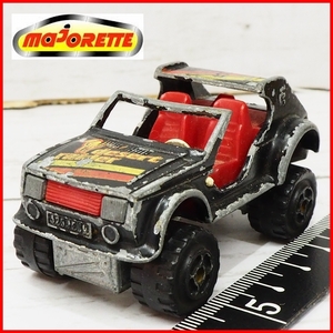 フランス製Majorette No.223【4x4 CRAZY CARクレイジーカー黒】1/55ミニカー■マジョレット【本体のみ】送料込