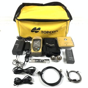 TOPCON GRS-1 トプコン GNSS受信機　電源コード/セミハードケース/ACアダプター/機械高変更アダプター/他 付属品多数あり＊ジャンク品