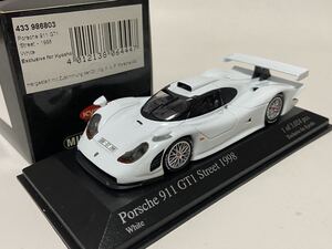 京商1/43Minicamps Porsche 911 GT1 Street 1998