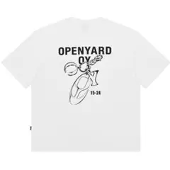 OY キーリング Tシャツ 白 くま