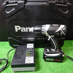 【中古品】〇パナソニック(Panasonic) コードレスドリルドライバ EZ7440LN2S-B