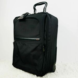 美品 大容量 トゥミ TUMI キャリーケース キャリーバッグ スーツケース メンズ ブラック 黒 バリスティックナイロン ビジネス 出張 鍵