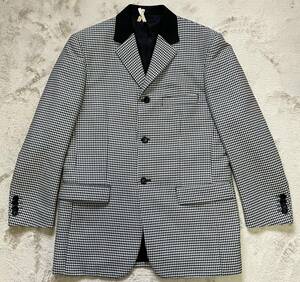 ◆ PaulSmith ポールスミス 黒襟 千鳥格子のジャケット サイズ(M) ◆