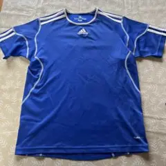 adidas ClimaLite 青 サッカーシャツ 150