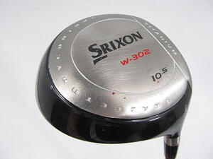 即決 お買い得品！中古 スリクソン(SRIXON) W-302 ドライバー (日本仕様)(高反発) 1W SRIXON SV-301J 10.5 S