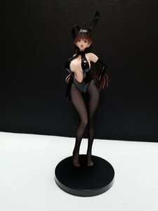 【新品未使用】美少女　黒バニーガール フィギュア　塗装済完成品　