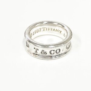 【1円スタート】TIFFANY & Co. ティファニー シルバー ナロー 1837 7.3g 925刻印 指輪 リング 381571