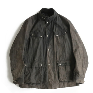 Barbour バブアー DUKE INTERNATIONAL 中綿オイルドジャケット AW16 ブラウン(XL) 希少◎