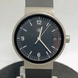 Calvin Klein カルバン・クライン K2142 クォーツ 腕時計 稼働品 スイス製 SWISS MADE デイト