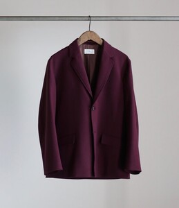 即完売 新品 HERILL Blacksheep Serge Jacket size 2《ヘリル》ブラックシープ サージ ジャケット WINE